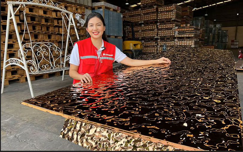 Tấm Inox 304 sóng nước