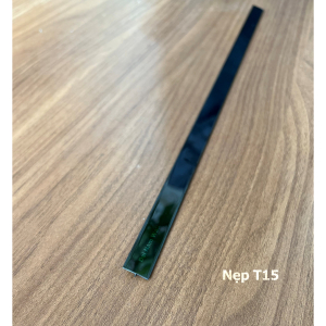 Nẹp Inox T15 Đen Gương 