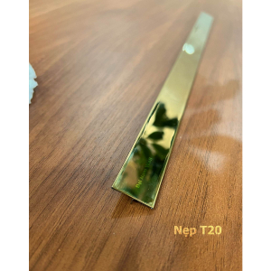 Nẹp Inox T20 Vàng Gương 