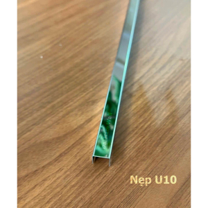 Nẹp Inox U10 Trắng Gương 