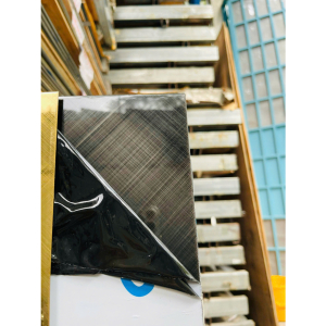 Tấm inox 304 Đen xước caro