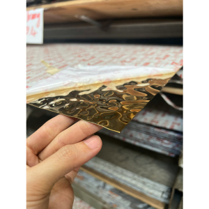 Tấm inox 304 GS vàng vừa