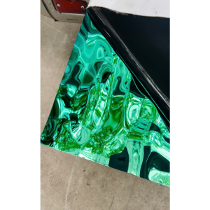 Tấm inox 304 GS xanh lá cây vừa