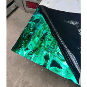 Tấm inox 304 GS xanh lá cây vừa