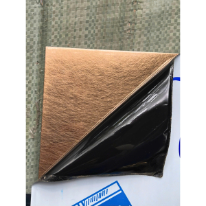 Tấm inox 304 Hồng xước rối