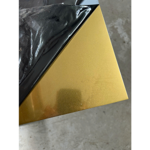 Tấm inox 304 vàng cát