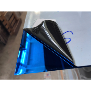 Tấm inox 304 xanh coban gương